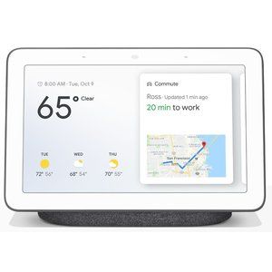 Brand New! Google Nest Hub With Google Assistant (GA00515-US) - Charcoal
